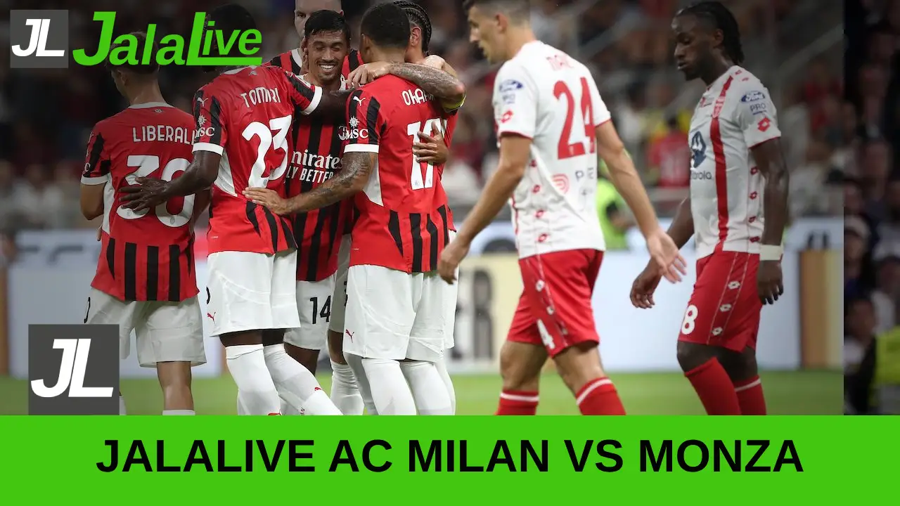 Jalalive AC Milan vs Monza