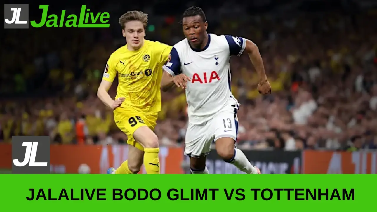 jalalive bodo glimt vs tottenham