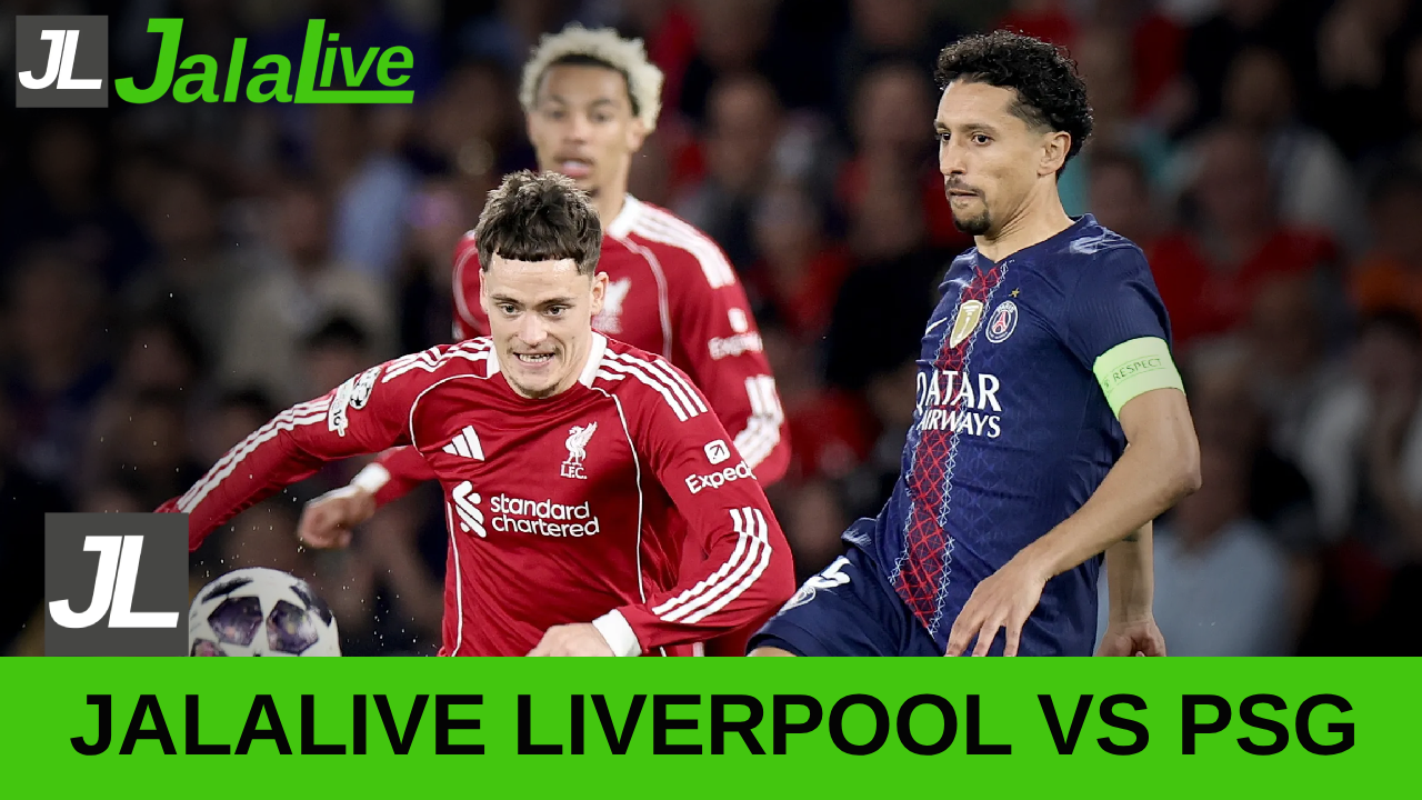 Jala live Liverpool vs PSG