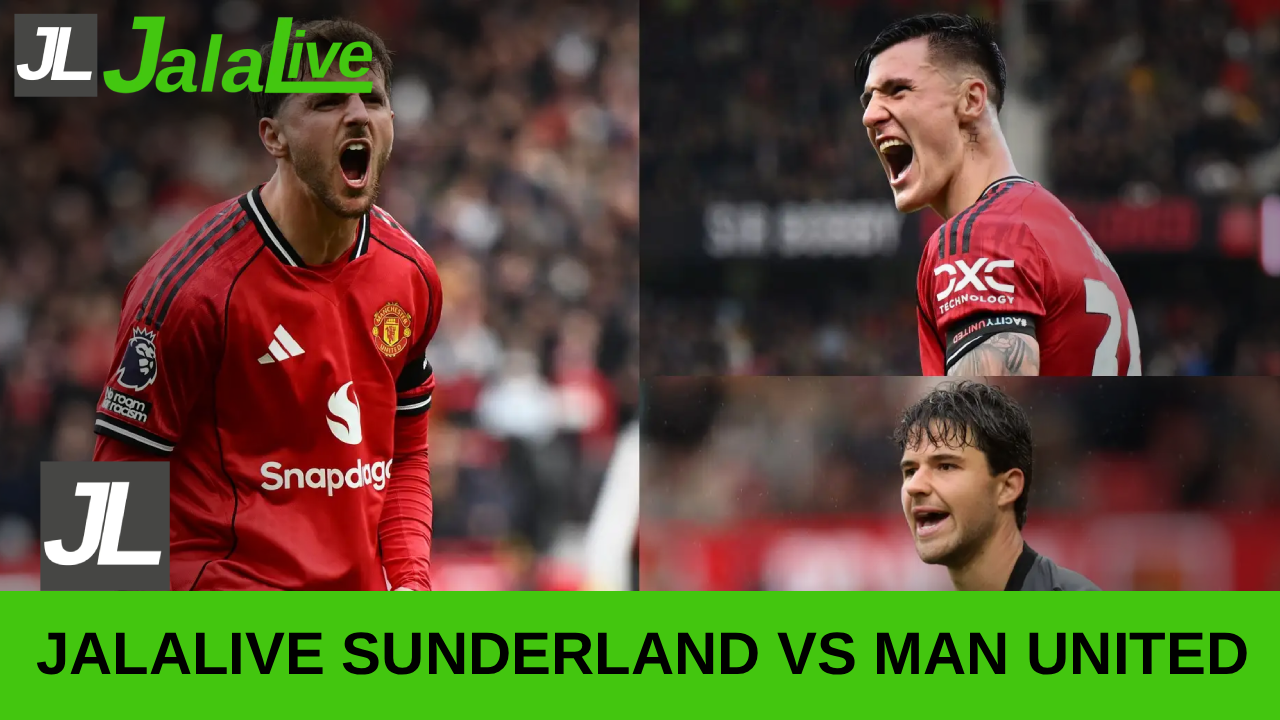 Jalalive Sunderland vs Manchester Utd