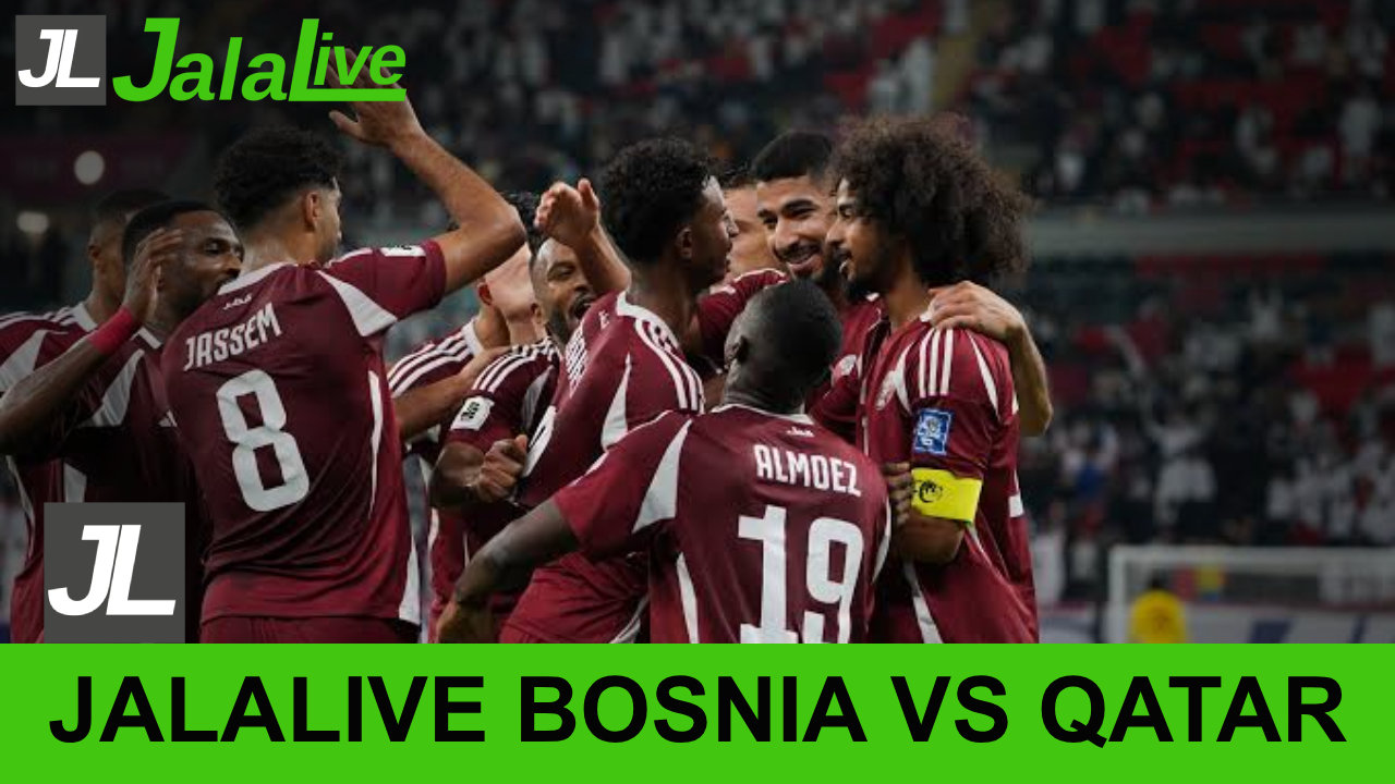 Jala live Bosnia vs Qatar
