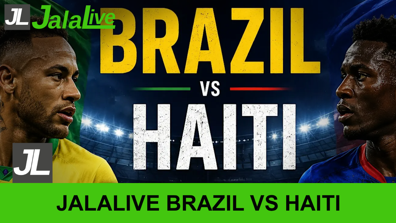 Jala live Brazil vs Haiti