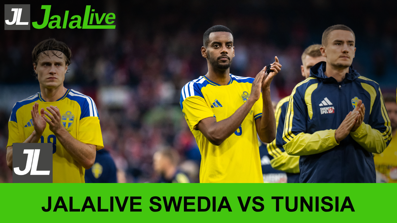 Jala live Swedia vs Tunisia