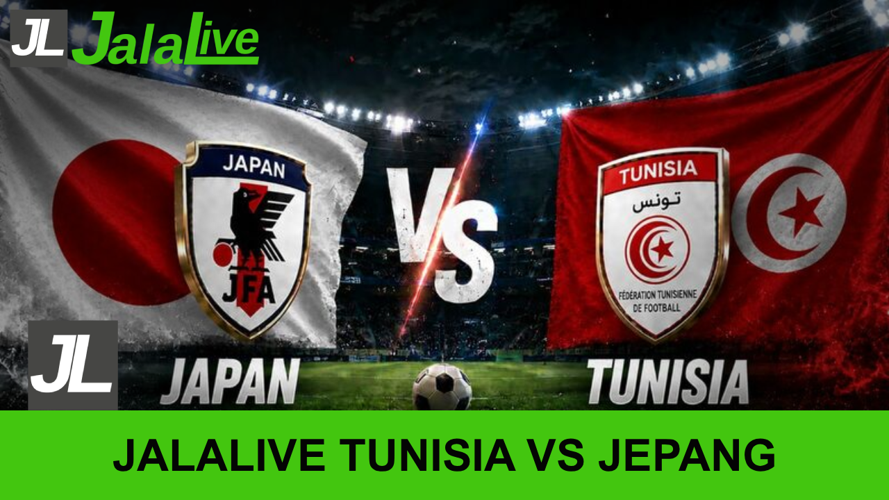 Jala live Tunisia vs Jepang