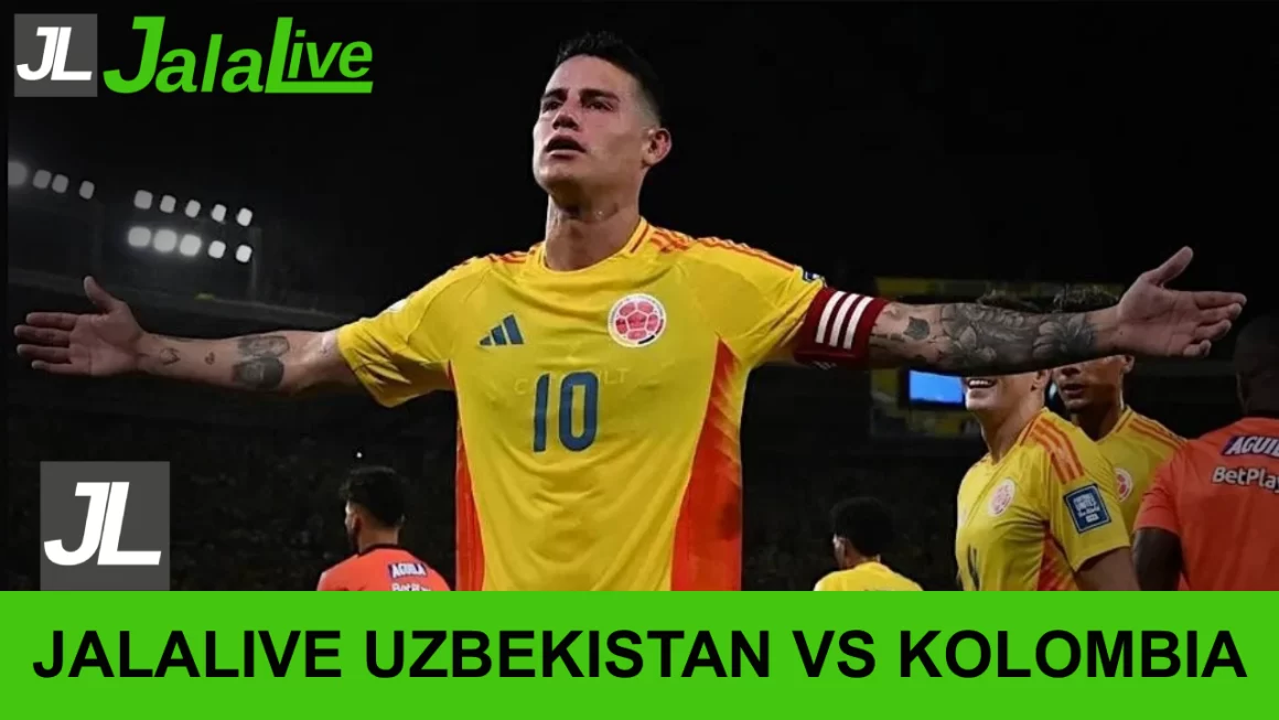 Jala live Uzbekistan vs Kolombia