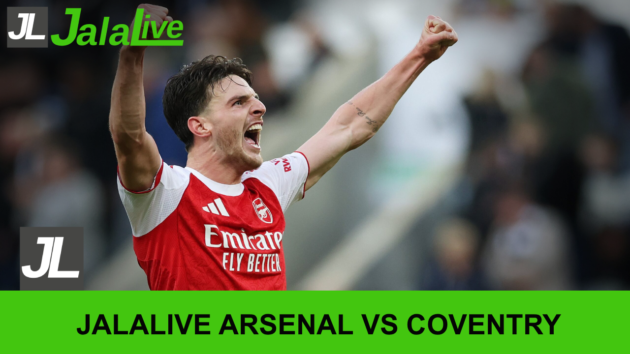 Jalalive Arsenal vs Coventry